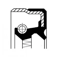 Shaft Seal, wheel hub Corteco 12015264B