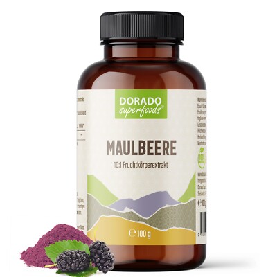 Maulbeere Fruchtkörper Pulver aus Extrakt - 100 g