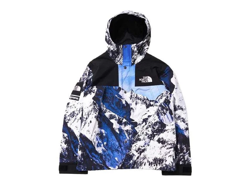 Parka de montagne Supreme The North Face bleue