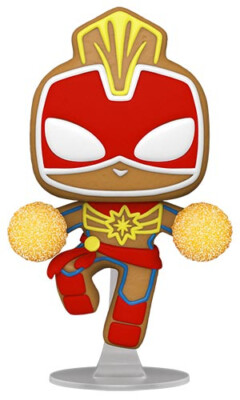 Funko Pop Lebkuchen Captain Marvel 936 Marvel Original Neu Feiertag
