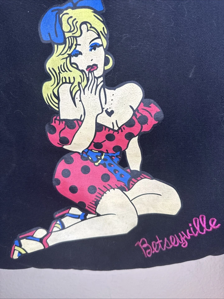 Betseyville By Betsey Johnson Pinup Bolso de Hombro, Monedero, Hobo, Bolso de Mano, Tote, Foto 2 de 4