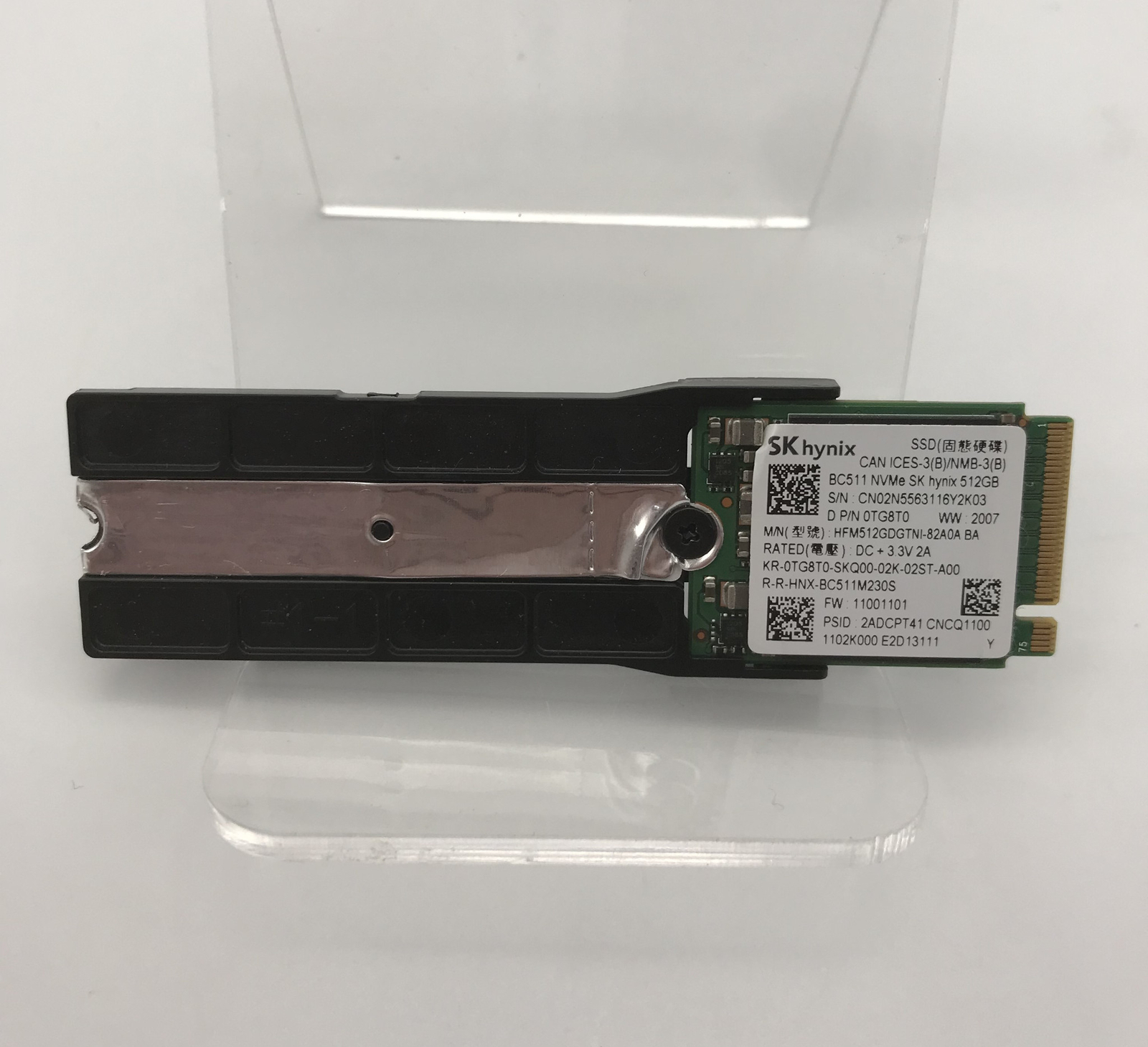 Sk Hynix BC511 SSD M 2 NVMe 512GB HFM512GDGTNI 82A0A BA 0TG8T0 FREE sk-hynix-bc511-ssd-m-2-nvme-512gb-hfm512gdgtni-82a0a-ba-0tg8t0-free