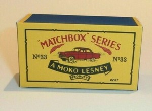 Matchbox Lesney Superfast - Lotto 11 Scatole Riproduzione Vuote Stile F Anni '70