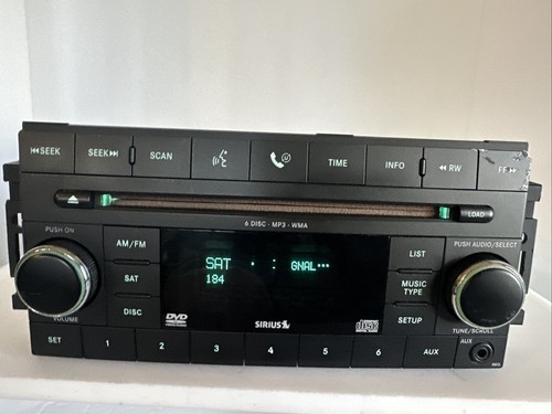2008-12 Chrysler Dodge Jeep FM/AM Radio MP3 6 CD DVD Changer OEM P/N: 05064933AC - Picture 9 of 11
