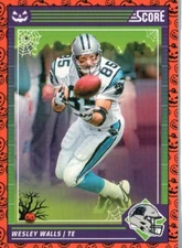 2024 Score-A-Treat #45 Wesley Walls Orange Pumpkin