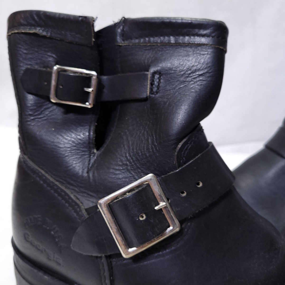 GEORGIA Boots Women 9 M Engineer Motorcycle Biker Vintage USA 