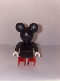 LEGO DUPLO 10597 Mickey Mouse Loose Replacement Figure in Tuxedo & Yellow Tie
