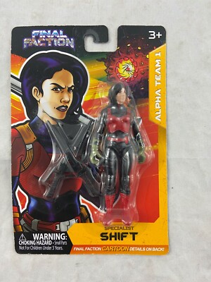 Final Faction - Alpha Team 1 - Specialist Shift  - Action Figure - NEW