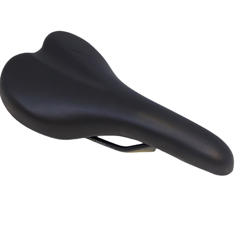 black mountain bike seat