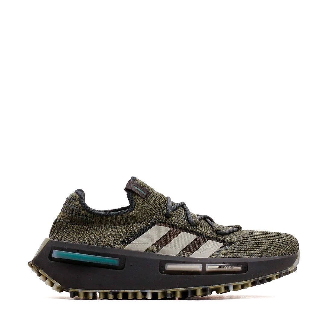 Men's adidas Originals NMD S1 Trainers Focus Olive Carbon IE2075 RRP £150