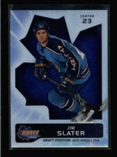 JIM SLATER 2007/08 NHL 2002 ENTRY DRAFT #30 PARALLEL #005/100 BA6210
