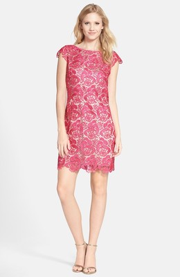 eliza j cap sleeve dress