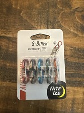 Nite Ize 5-Pack S-Biner MicroLock Aluminum Carabiner - Assorted