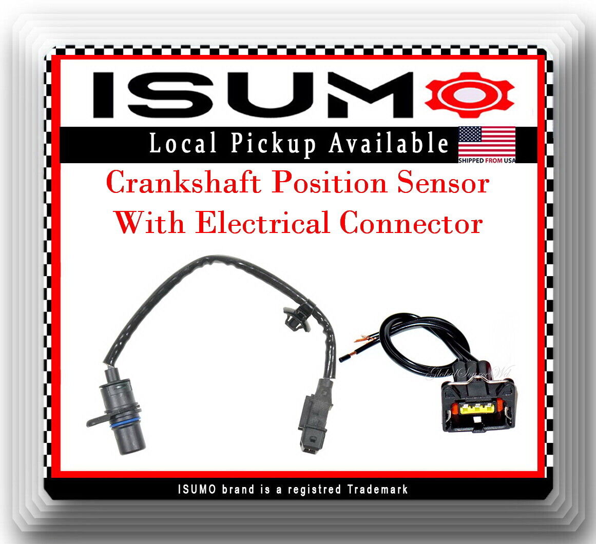 OE Spec Crankshaft Position Sensor W/Connector Fit Santa Fe Opti