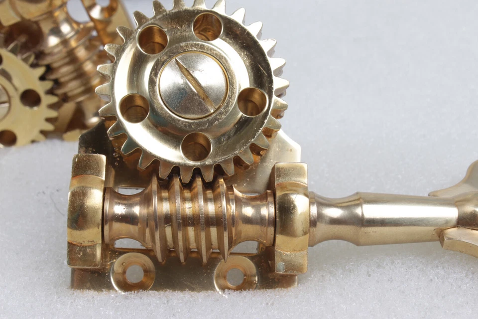 1set 3/4 4/4 Upright Bass Peg String Tuners  Tuning Peg Brass Easy Adjust - Image 3 of 4