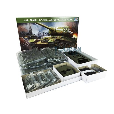Trumpeter 1:16 Scale T-34/85 1944 Factory No.183 Tank 00902 Armored Car