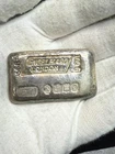 Rare 1969 Engelhard London 100 gram Vintage Poured silver bar .999 Fine