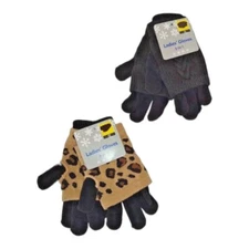 Old East Main Co Ladies' Gloves 3-in-1 Acrylic Polyester Spandex Assorted Color