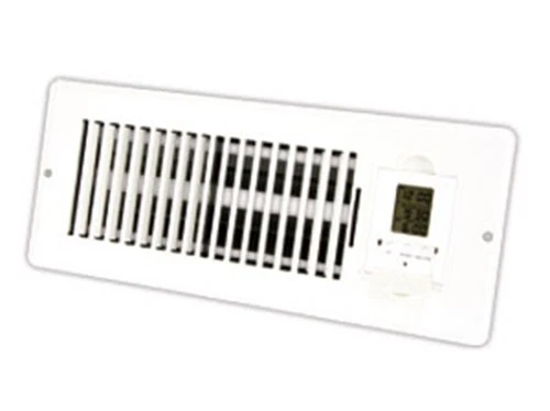 Lüftungsklappe elektrisch Lüftungsgitter Abluftklappe Motor Stellmotor Batterie - Bild 4 von 8