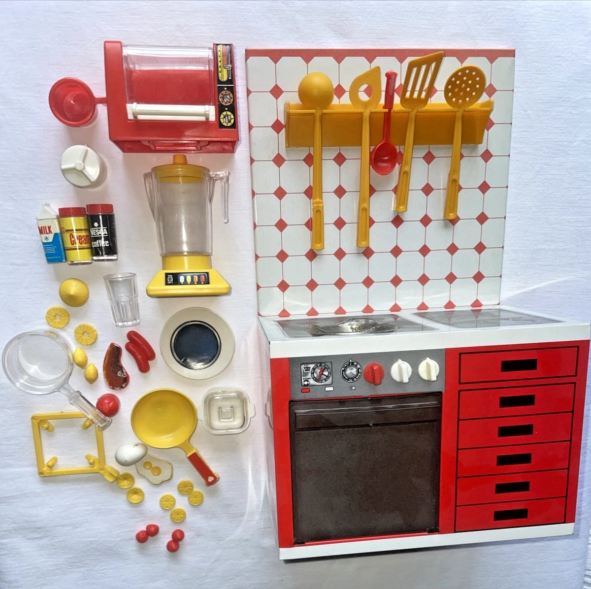 ANCIENNE CUISINE JOUET ancien (Super Cocina Rico) Vintage EUR 34,00