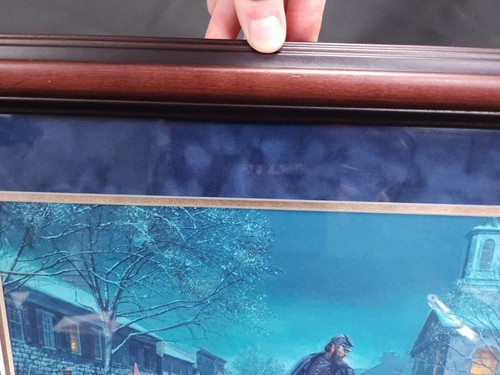 Mort Kunstler Collectable Civil War PRINT “ A FLEETING MOMENT” Framed L1521 - Picture 4 of 17