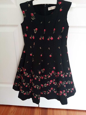 Monnalisa girls elegant tulip cut twirl party dress