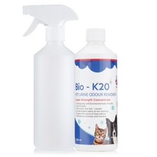 "BIO K20" PET URINE ODOUR & STAIN REMOVER - ENZYMATIC CLEANER CONCENTRATE 500ML
