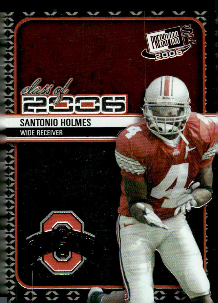 Santonio Holmes Press Pass Se Class of 2006 #CL4 Class of 2006
