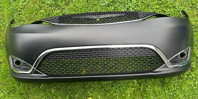 NEW 2017-20 CHRYSLER PACIFICA FRONT BUMPER COVER COMPLETE ASSEMBLY NO CORE RQD