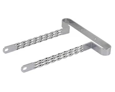 ORIGINAL F&R VINTAGE LOWRIDER 20" Bicycle Triple Flat Twisted Bumper Chrome Show