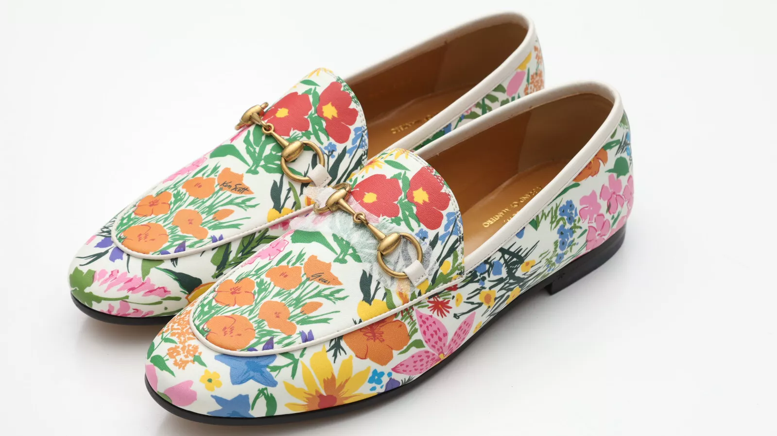 Mocassin imprimé floral Gucci Ken Scott Jordaan UE 36,5   US 6,5