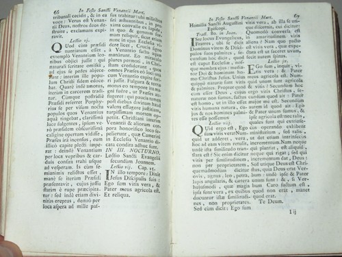 1755 PROPRIUM SANCTORUM PICTAVIENSIS Psalmody, Catholic Liturgy, Breviary, Music - Picture 21 of 24