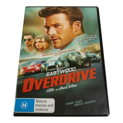 Overdrive DVD Scott Eastwood Action Crime Thriller Tested Plays
