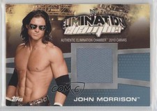 2010 Topps WWE Elimination Chamber Mat Relics John Morrison #EC-16 1u6