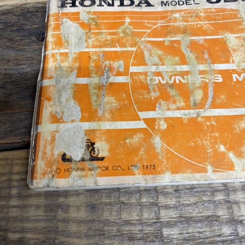 1973 Honda CB200 Owners Manual with wiring diagram - Bild 2 von 4