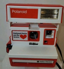 Parks Project and Retrospekt Share the Love Polaroid Camera Great Condition