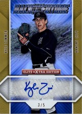 2015 Elite Extra Edition Back to the Future Sig. Gold #14 Kyle Zimmer Auto /5 BB