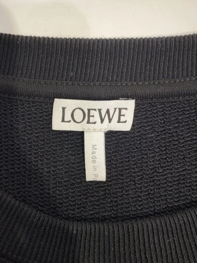 Felpa LOEWE Anagram XL Cotone BLK