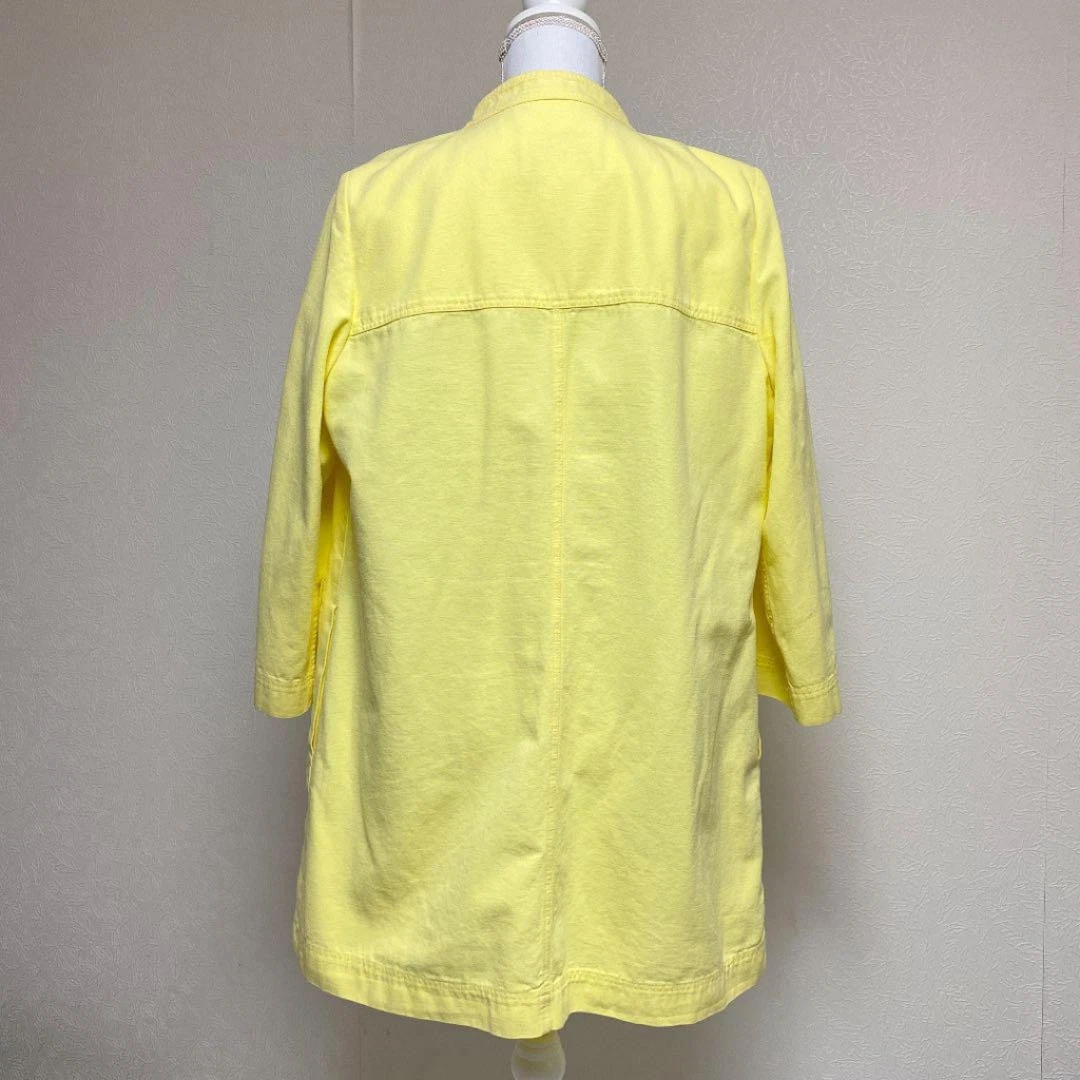 Giacca Cappotto CHANEL Giallo Limone 44