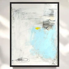 Original Mixed Media Abstract Modern Art Painting 18x24 "Spinulate" Signed