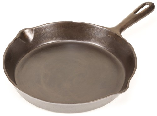 Vintage General Steel Wares (GSW) No 9 Gusseisen Pfanne restaurierter Zustand Mitte 1940er - Bild 7 von 8