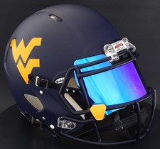 WEST VIRGINIA MOUNTAINEERS WVU Riddell Speed Full Size AUTHENTIC Football Helmet