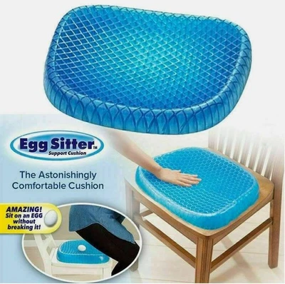 - SENZA MARCA//GENERICO - CUSCINO SEDIA ANTIDECUBITO IN MEMORY GEL POSTURA SCHIENA UFFICIO AUTO ESTERNO