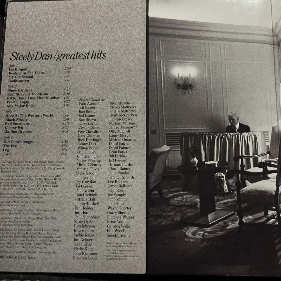Steely Dan Greatest Hits 1978 ABC AK-1107/2 Vinyl 2xLP Vintage Record Do It Agai - Image 3 of 4
