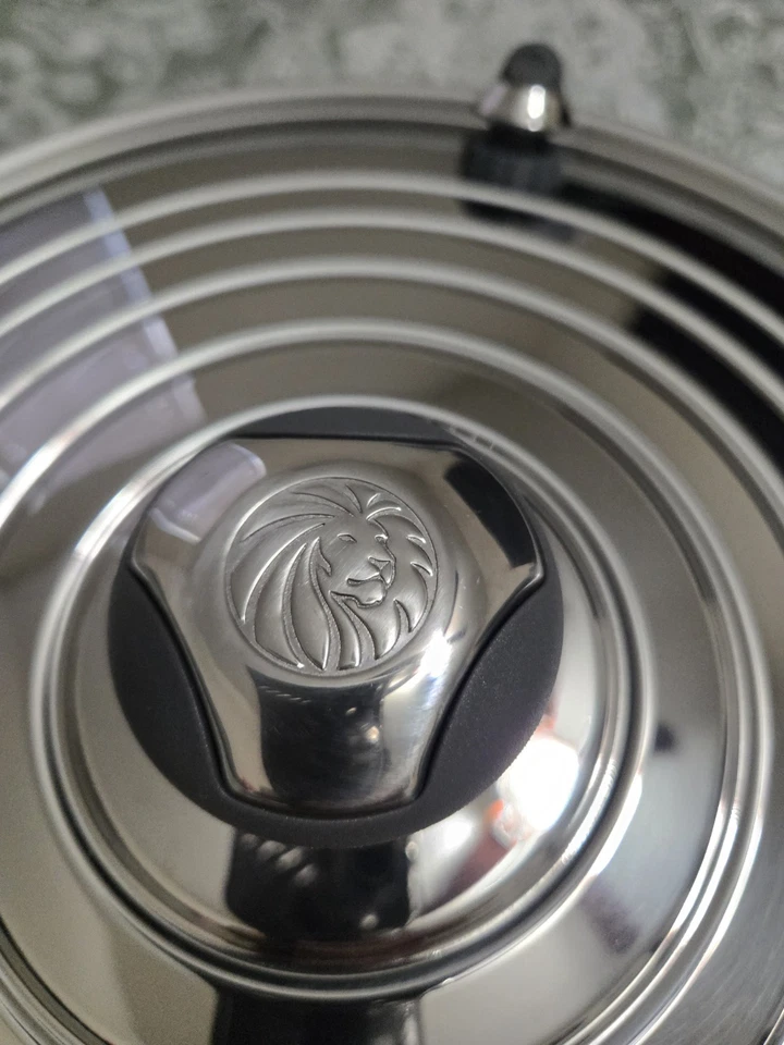 ROYAL PRESTIGE PAELLA PAN 14 英寸手术不锈钢 PAELLA DE 35 厘米 全新 — 第 3/4 张图片