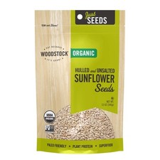 Organic Hulled Sunflower Seeds 12 Ounce Non GMO Protein Fiber Snack