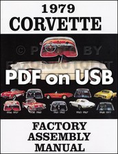 1981 Corvette Werkstatthandbuch - Service, Reparatur & Wartung Für Motor, Antrieb & Elektrik
