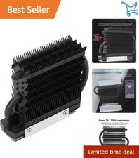 2280 SSD Heatsink Aluminum Double-Sided Cooler for High Performance PC