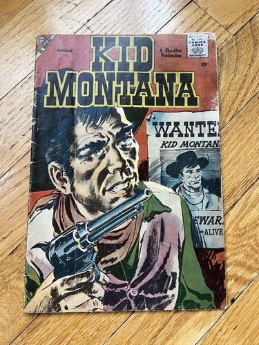 Kid Montana Vol. 2 No. 15 ~ November 1958 - Early Silver Age Western Charlton