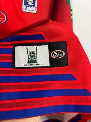 Vintage 2000's Newcastle Knights NRL Rugby Union Jersey Mens